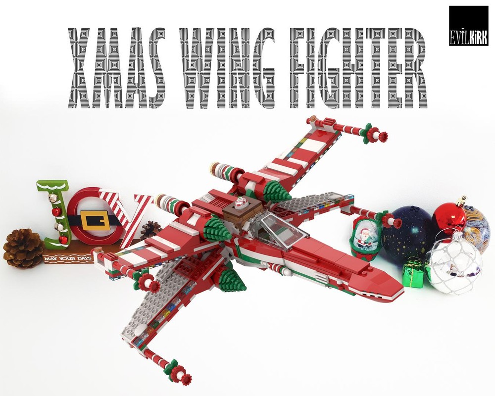 Lego XMAS Wing Fighter