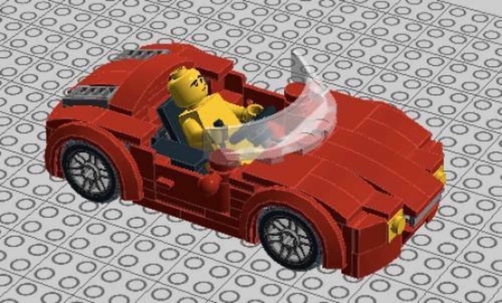 Lego Red Sportscar