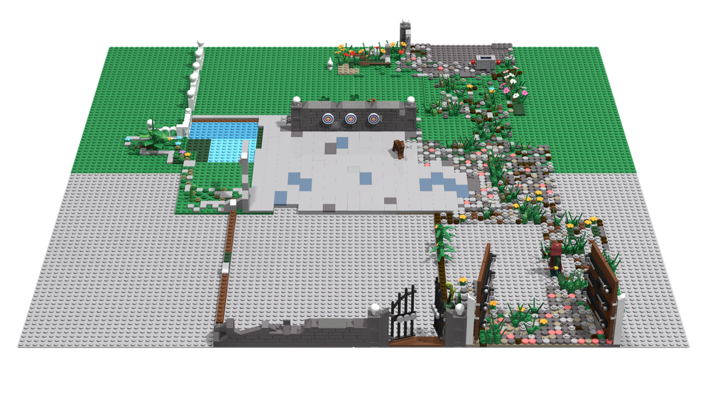 Lego Big Diorama: Base & Greebling