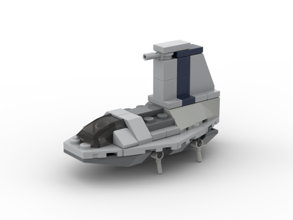 Lego Micro Separatist shuttle 1:200