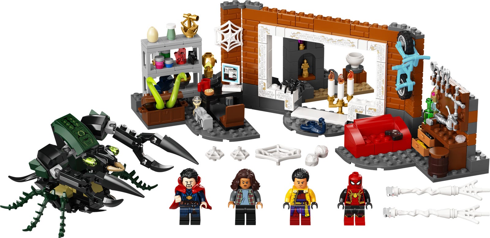 Lego Spider-Man at the Sanctum Workshop