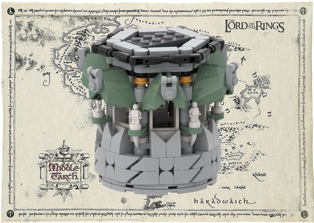 Lego Rivendell Tower's extension 1