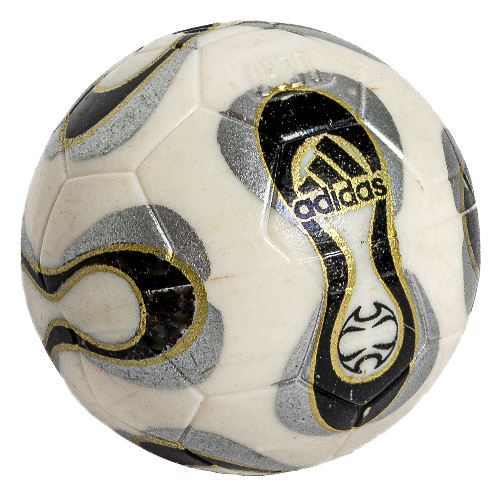 Lego Sports Soccer / Basket Ball with Adidas Official World Cup Ball (Teamgeist) Print / White