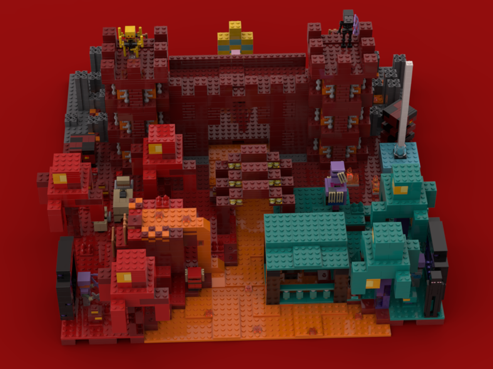 Lego The Nether Castle
