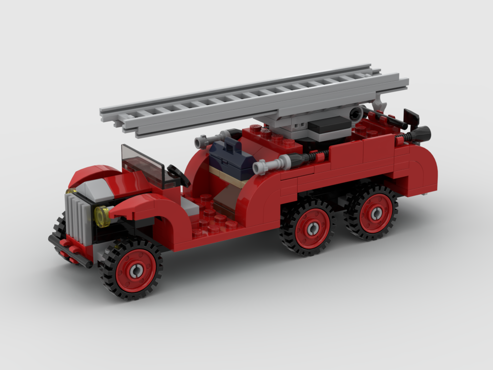 Lego Large Vintage Fire Truck