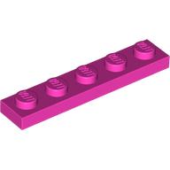 Lego Plate 1 x 5 / Dark Pink