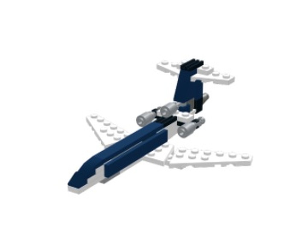 Lego 31039 Mini Boeing 727
