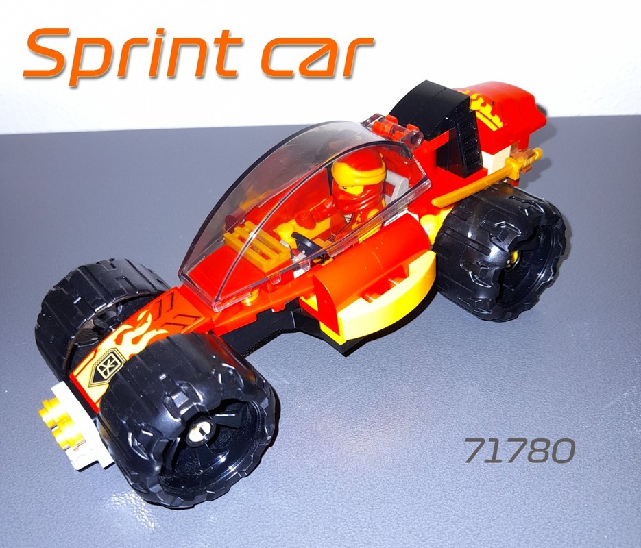 Lego 71780 Sprint Car