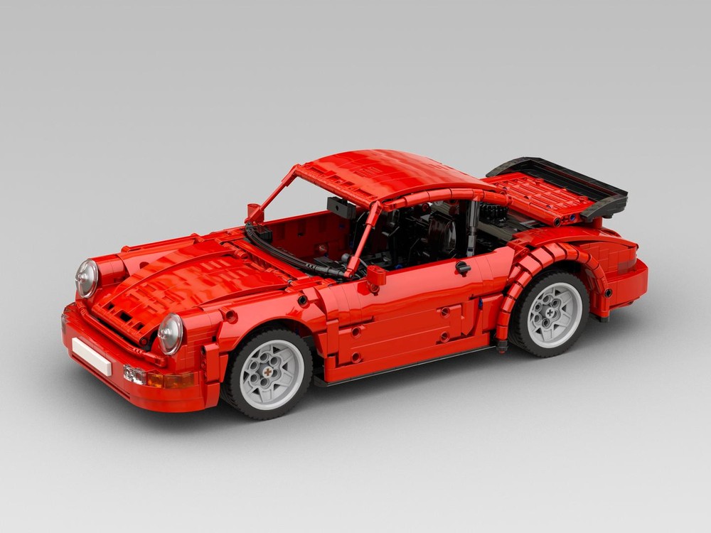 Lego Porsche 964 Turbo (1:12) Red