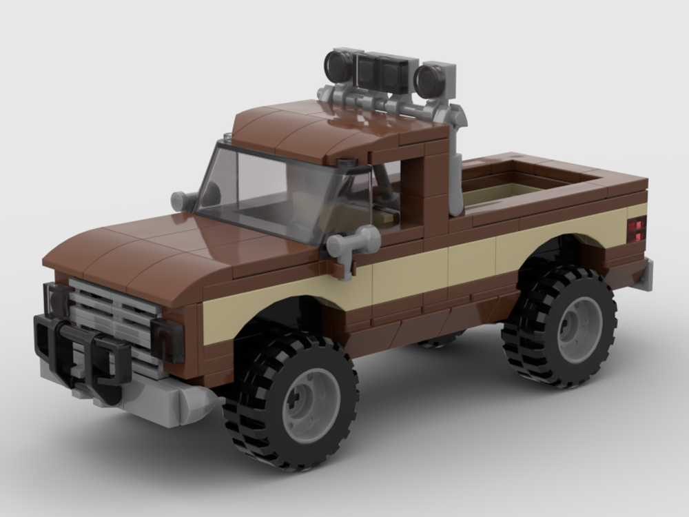Lego GMC Sierra Grande in 6W (based on)