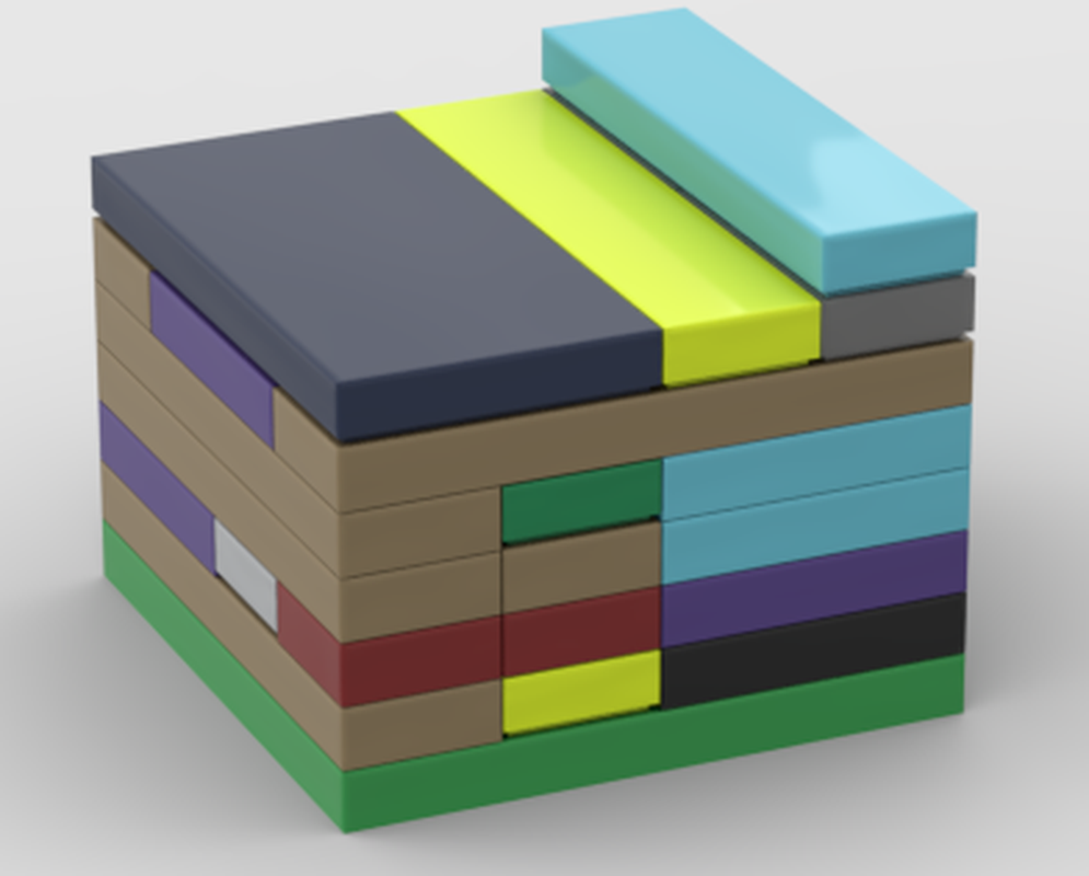 Lego Box puzzle - Level 1