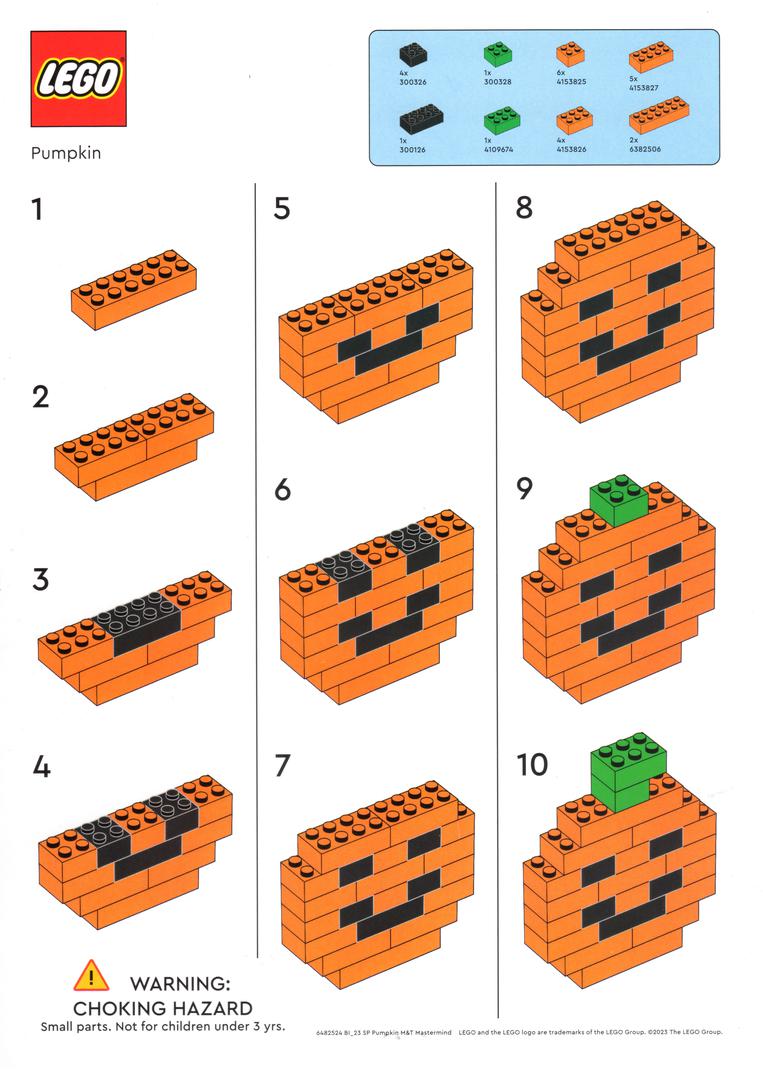 Lego Pumpkin