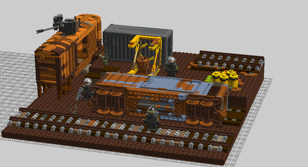 Lego Fallout Display No. 1
