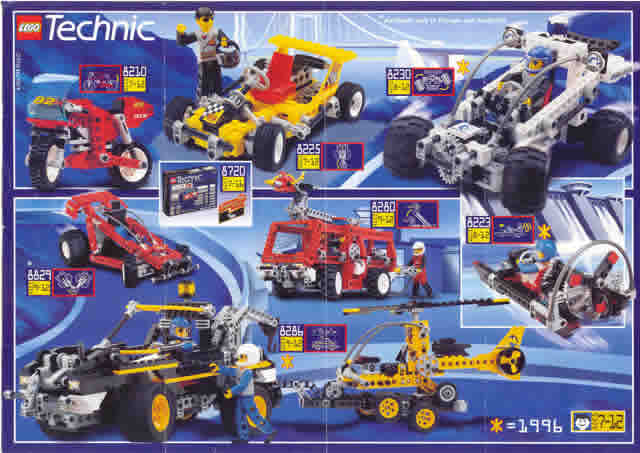 Lego 1996 Mini Technic (4.103.799-EU/LO)
