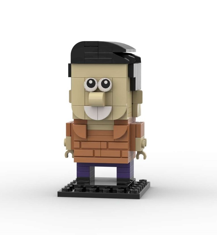 Lego Mr. Chun (Old Master Q) / 秦先生 (老夫子)
