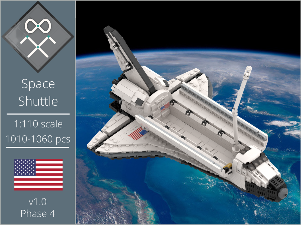 Lego 1:110 Space Shuttle