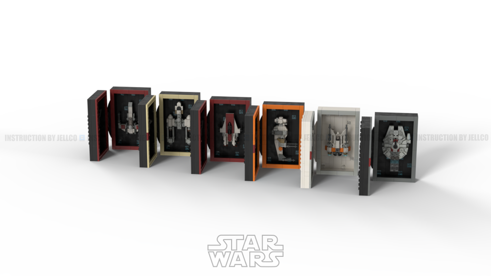 Lego Micro Box for Ultramicro REBEL Starfighters