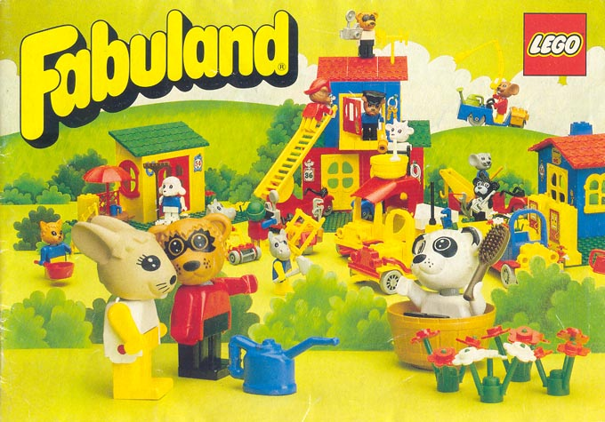 Lego 1983 Small Fabuland European (100582/100682-EU II (D/A/CH/F/I))