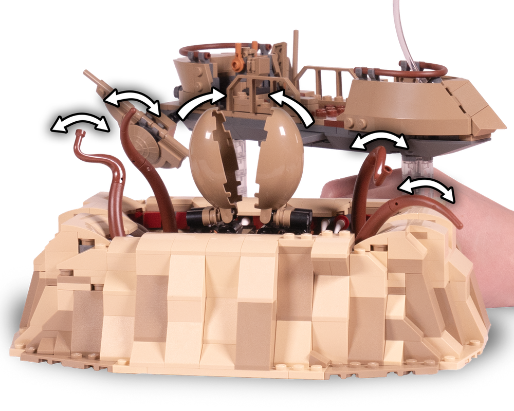 Lego Upgrade for the 75396 Sarlacc Pit (Function + more)
