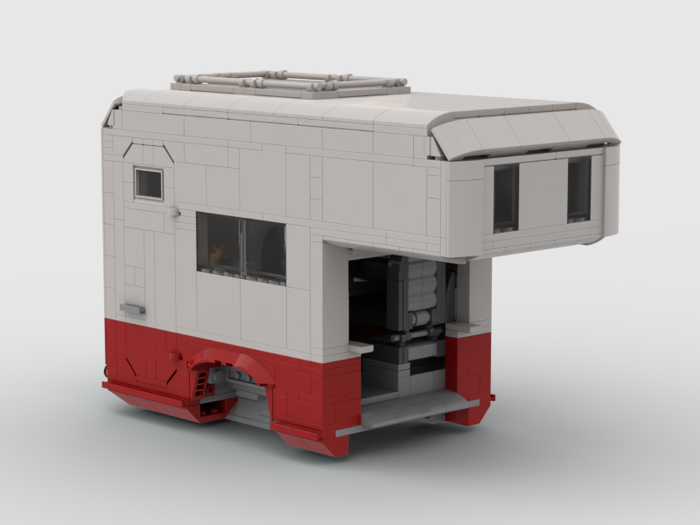 Lego Camper module for MOC Ford f-series 1980