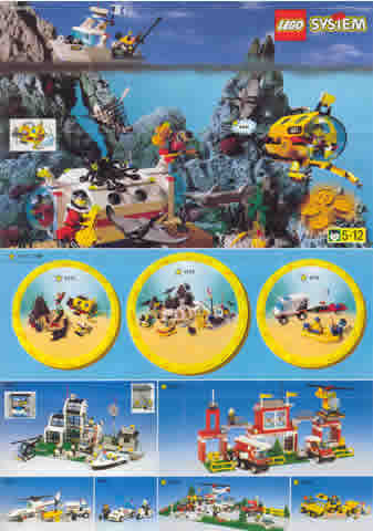 Lego 1997 Mini Divers (4108507-KO)