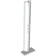 Lego Support Half Round 2 x 4 x 13 / White