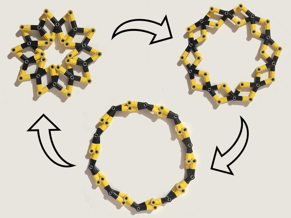 Lego Technic snowflake