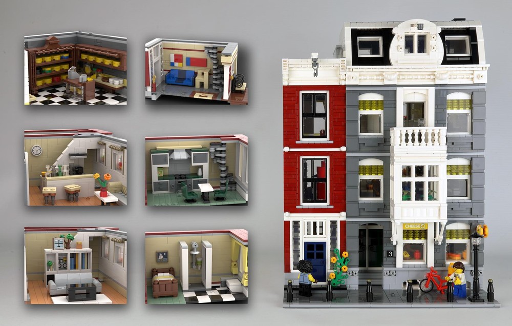 Lego Amsterdam Canal House