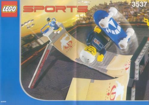 Lego Skateboard Vert Park Challenge