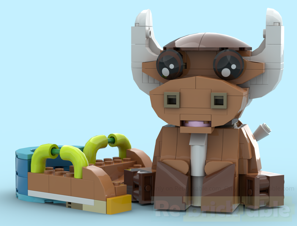 Lego Boof the Highland Cow