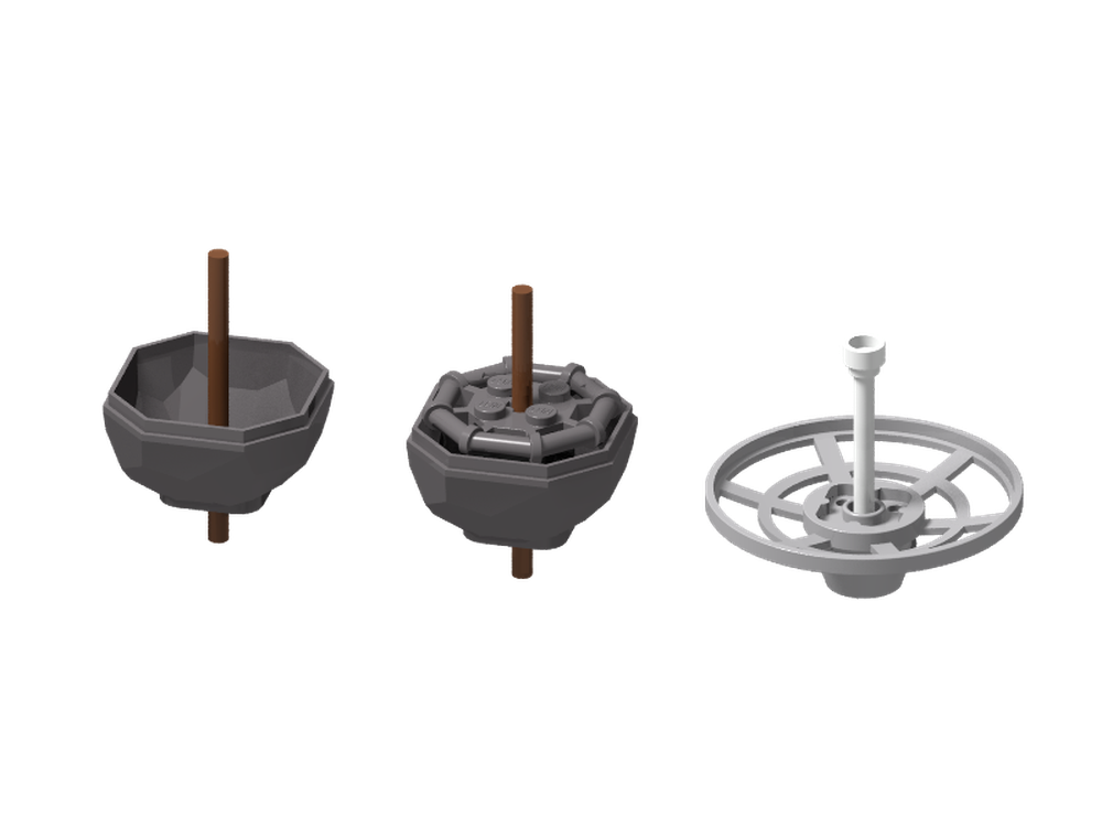 Lego Spinning Tops