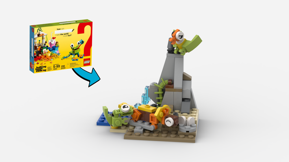 Lego Raptor Assault at the Triceratops Nest