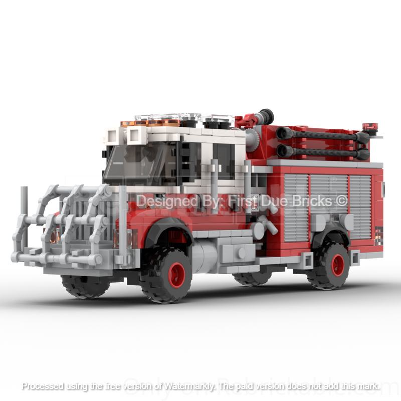 Lego 4x4 Brush Fire Engine