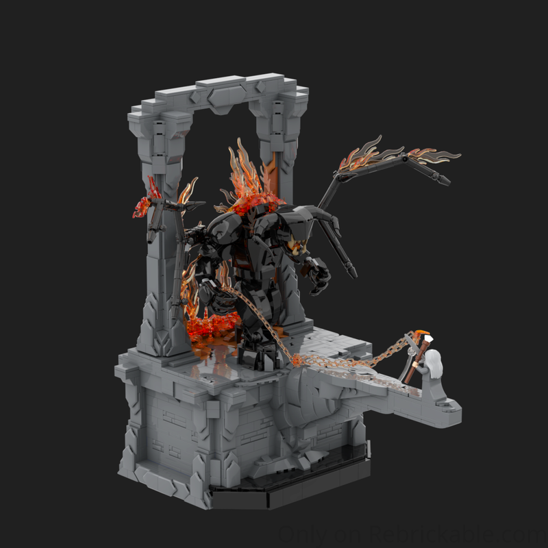 Lego Balrog - Durin's Bane
