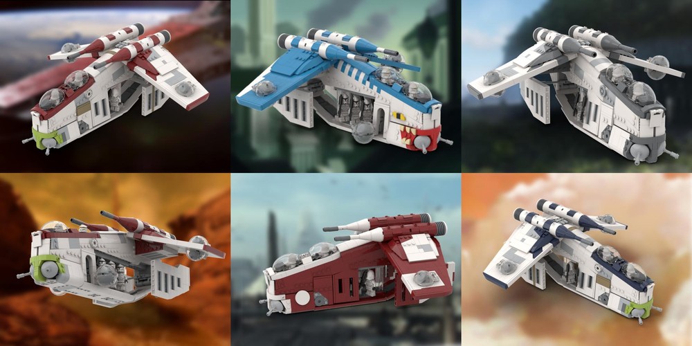 Lego Playscale Republic Gunship