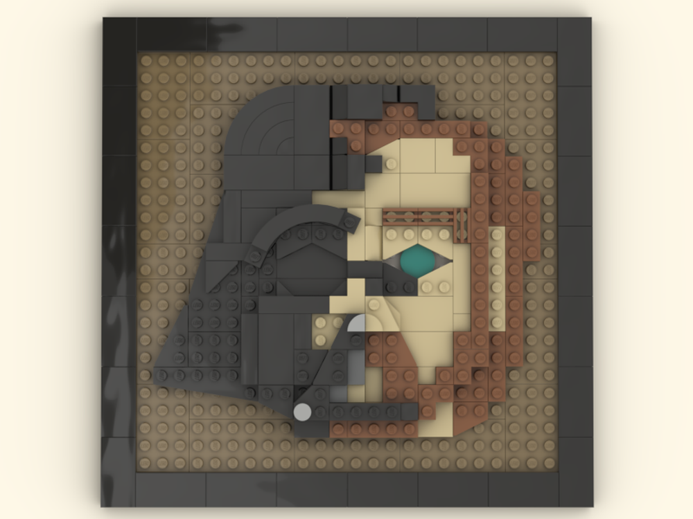 Lego Obi-Wan Kenobi / Darth Vader - GnawFace#1