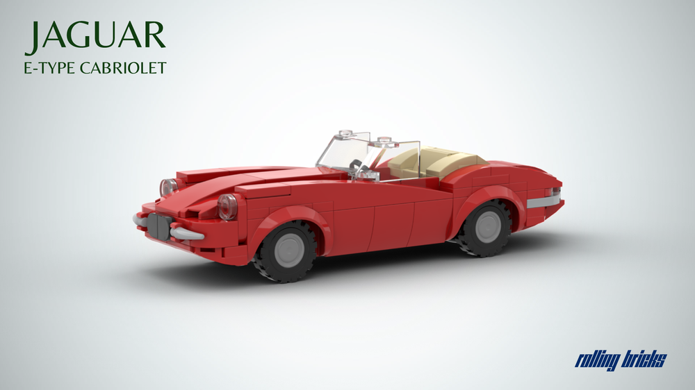 Lego Jaguar E-Type Cabriolet