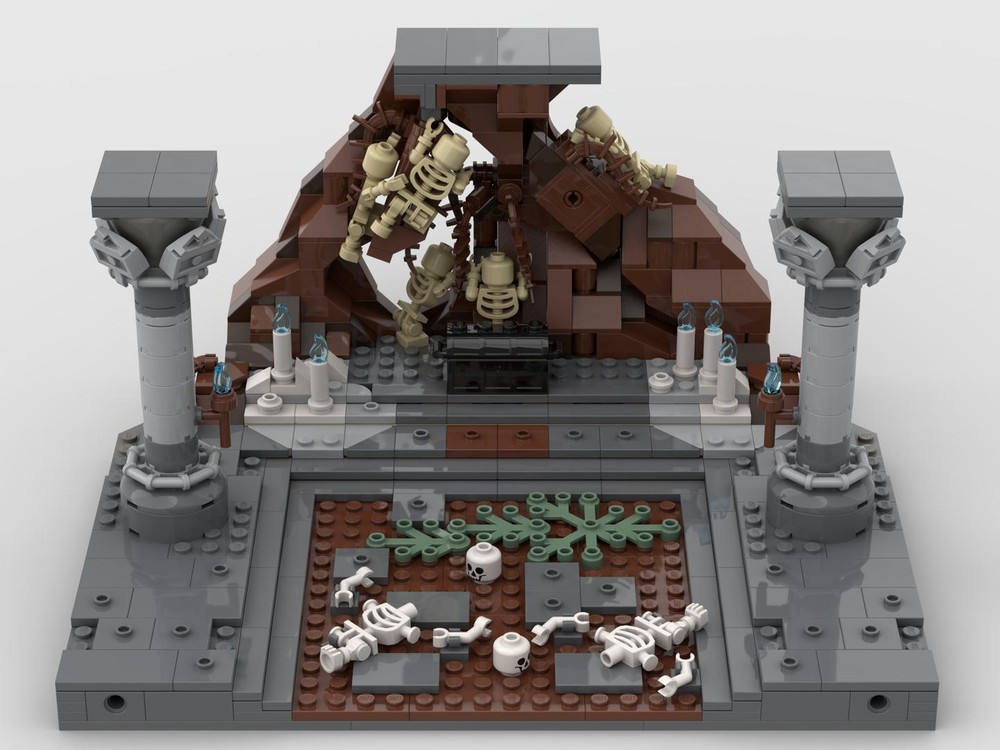 Lego Elden Ring Catacombs Arena Diorama