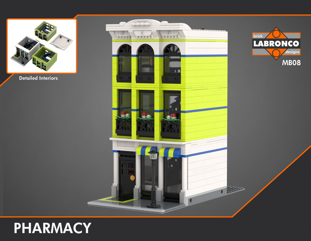 Lego MB08 - Pharmacy