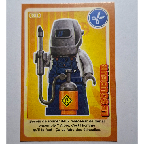 Lego Trading Card for Set TRADINGCARD-12, #052 Print / [No Color/Any Color]