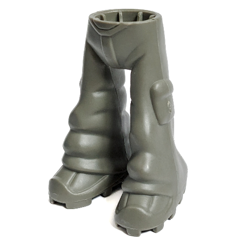 Lego Large Figure Legs, Nick (McDonalds) / Dark Gray