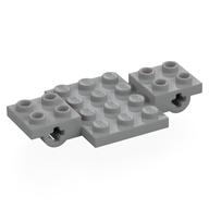 Lego Vehicle Base 4 x 7, Wheel Axle Holes