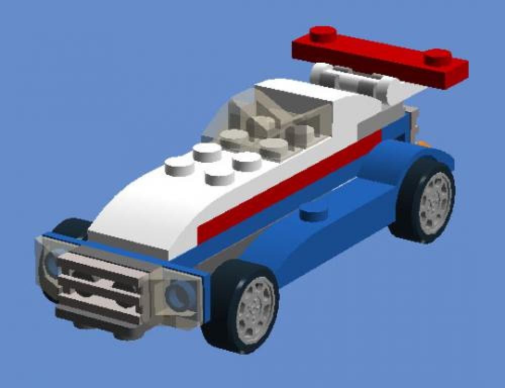 Lego 31027 - Custom Racing Car