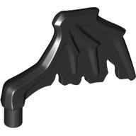 Lego Creature Body Part, Dragon, Wing / Black