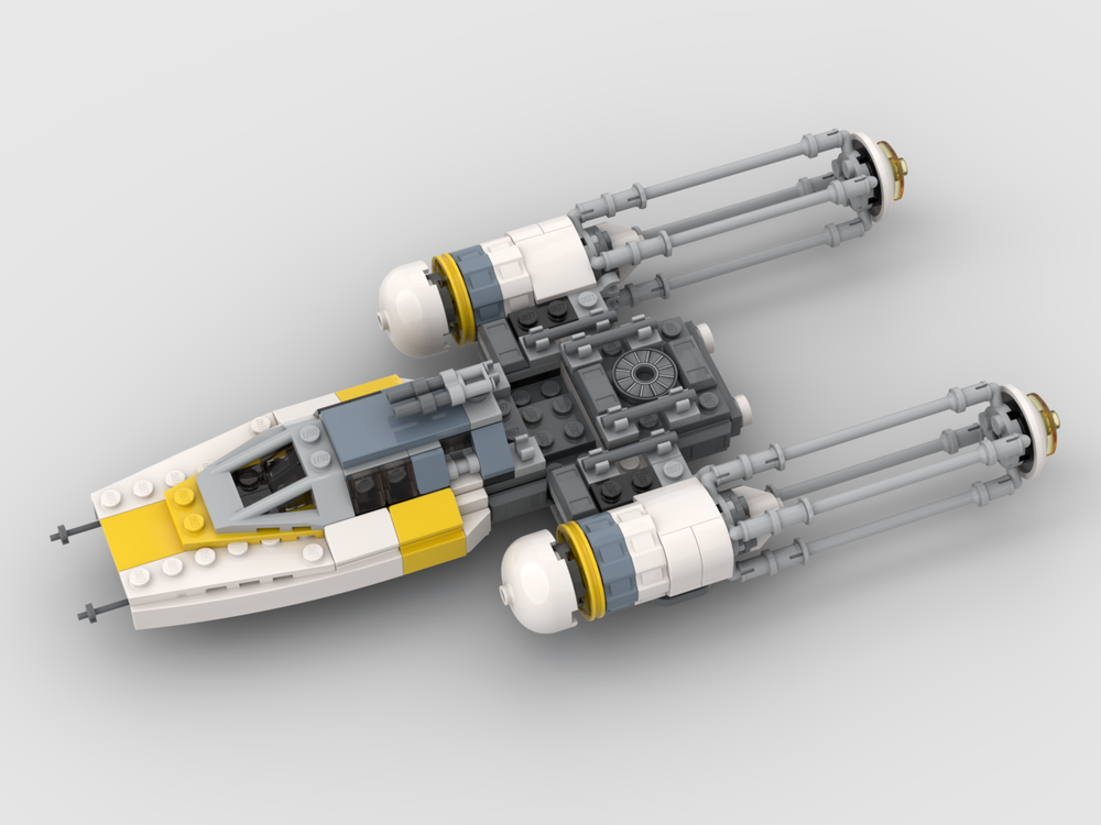Lego 75365 Mini Y-Wing Mod
