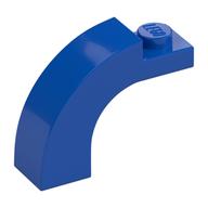 Lego Brick Arch 1 x 3 x 2 Curved Top / Blue