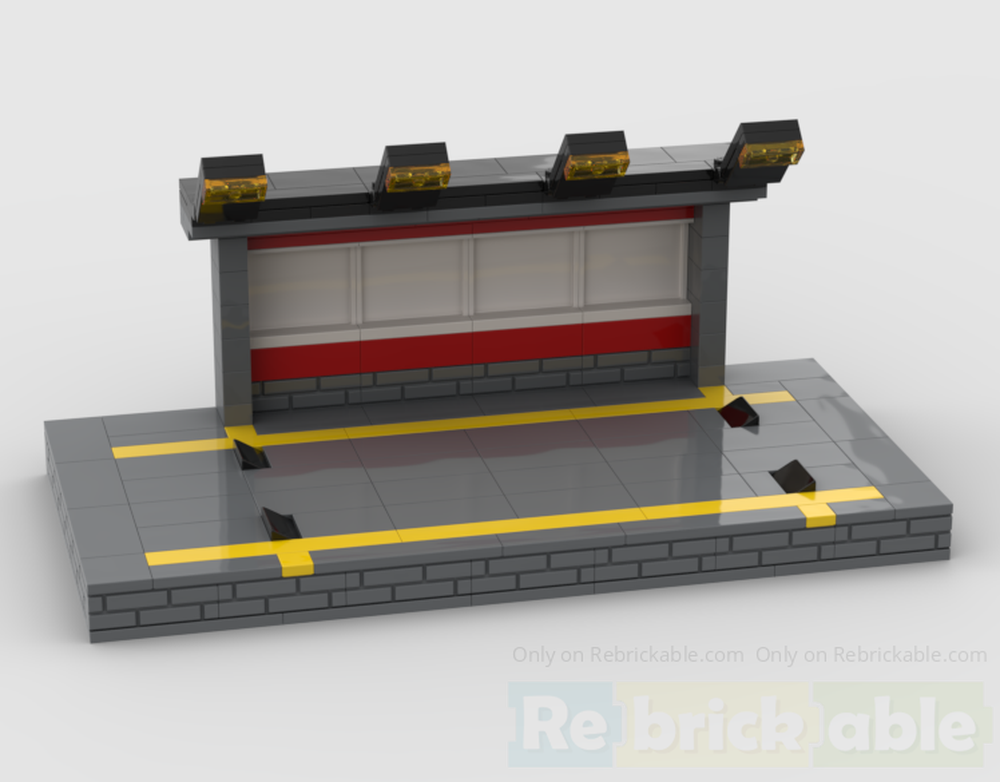 Lego Speed Champion Formula One Single Car Display