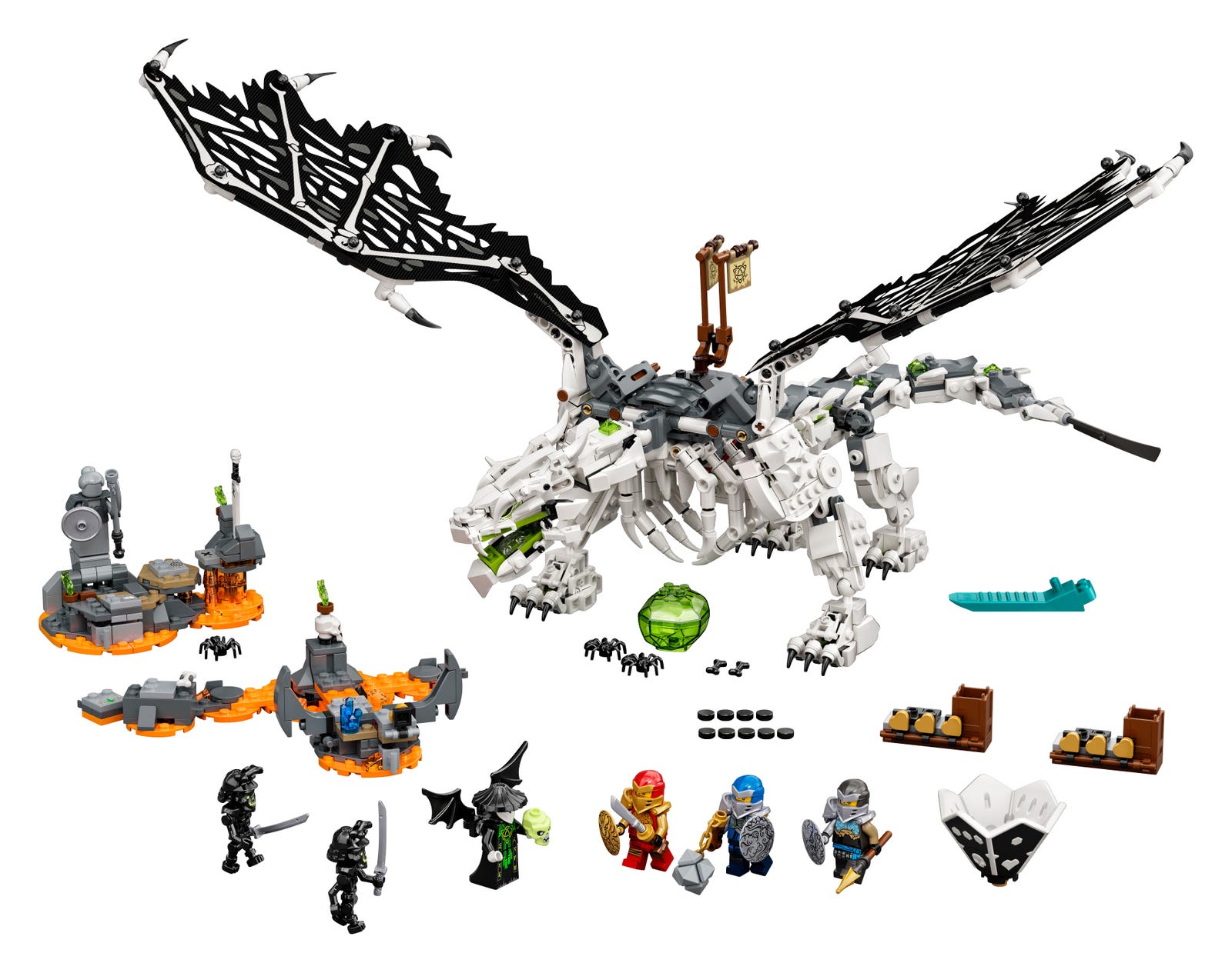 Lego Skull Sorcerer's Dragon