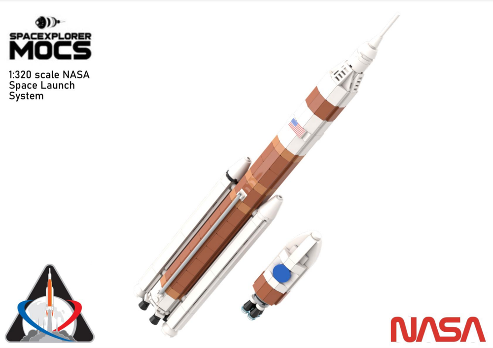Lego 1:320 NASA Space Launch System Block 1B