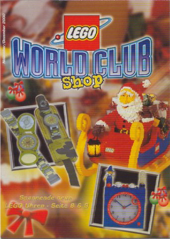 Lego 2000 Insert - World Club Magazine German - November/December (4326997)